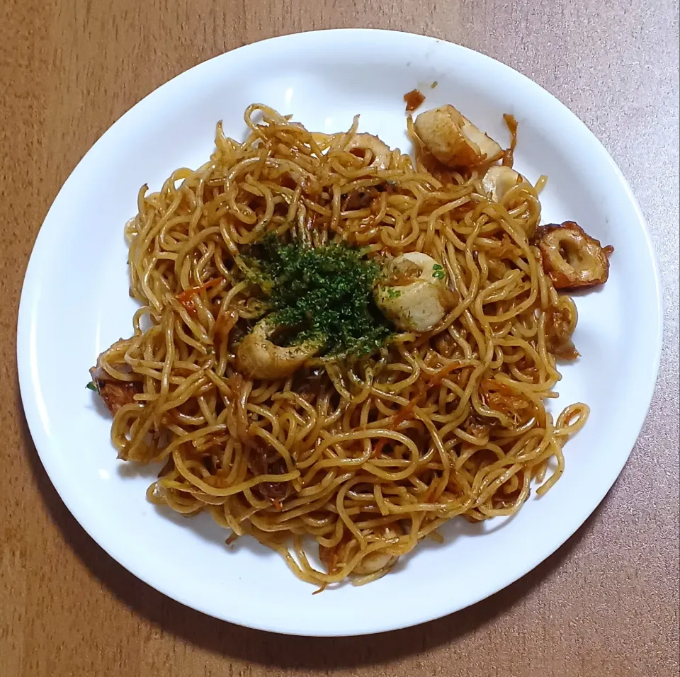 竹輪入り焼きそば|ナナさん