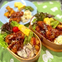 ヤンニョムチキン弁当|のんさん