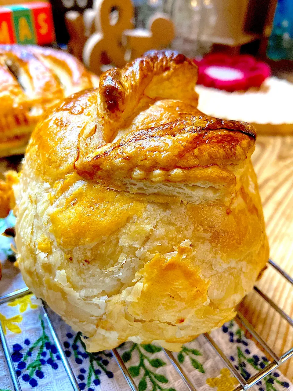 丸ごとアップルパイ|真珠きょうだいママさん