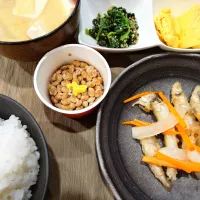 ワカサギの南蛮漬け定食|伊藤央さん