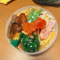 今日の旦那のお弁当| sacchan( ﾐΦﻌΦ)ฅさん