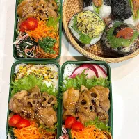 2025,12,01 蓮根と鶏🐓炒めお弁当さん🍱|kayoo_ch517♡3太郎1姫２モル♡81line Maさん