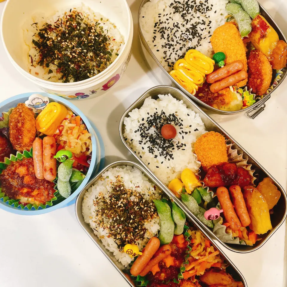 それぞれお弁当♡|38cさん