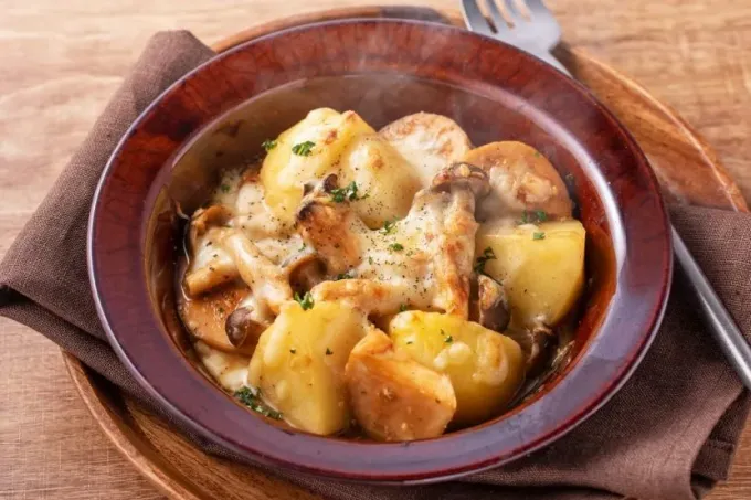 きのことじゃがいもの万能味ソースグラタン|マルコメ キッチンさん