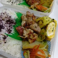 白菜炒め鶏照り焼き弁当|yayoi.Kさん