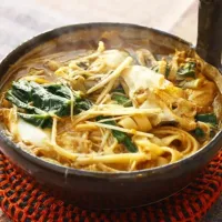 牡蛎とねぎ、生姜のみそ煮込みうどん|マルコメ キッチンさん