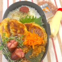 1201 お好み焼き　男子高校生弁当|Riieeさん