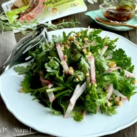 春菊ともものすけ（かぶ）のサラダ|ゆーこどんさん