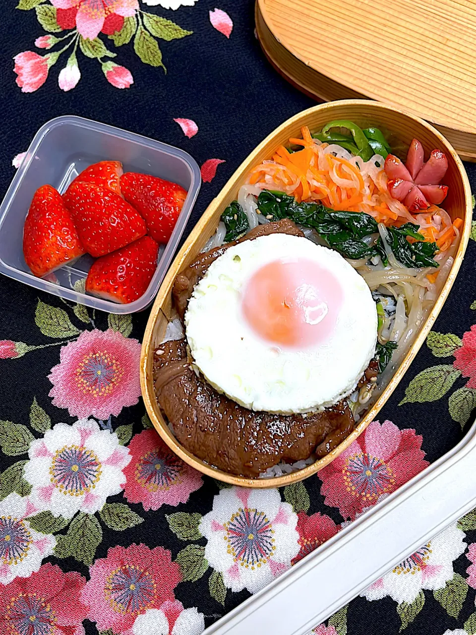 12/1  焼肉ビビンパ弁当|JUNe28さん