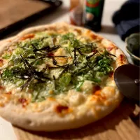 ネギ辛味噌ピザ🍕|Benchさん