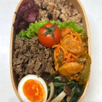 中1息子のお弁当♥️| マリリンさん