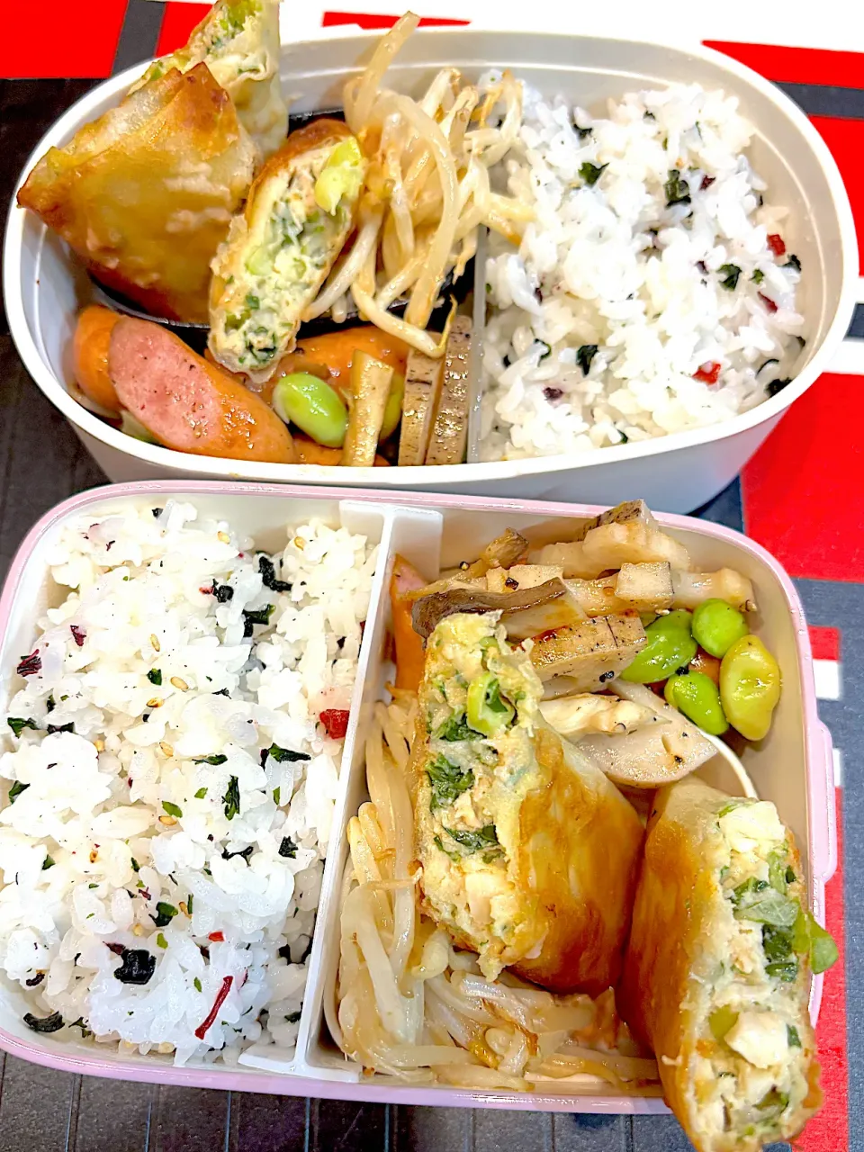 2025/12/1 娘と私の弁当|なかみほさん