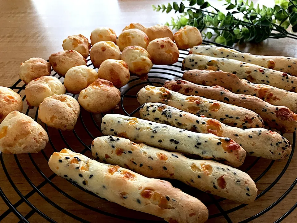 ＊ミニポンデケージョ🧀＆黒ごまチーズスティック🥖＊|＊抹茶＊さん