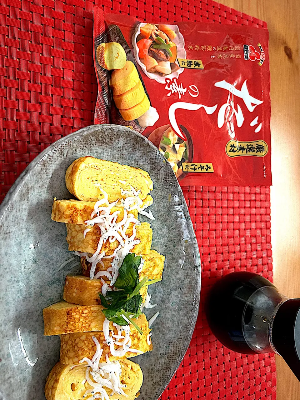 出汁巻卵しらす添え|バイパーJIJIさん