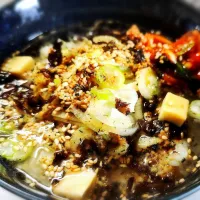 ちょっとキムチ冷や汁🩷|きゅうちゃんさん