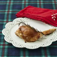 バターしょうゆライス詰めローストチキン|日の出みりんさん