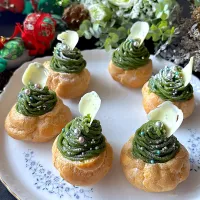 クリスマス🎄仕様🎄モンブランシュー|とんちんさん