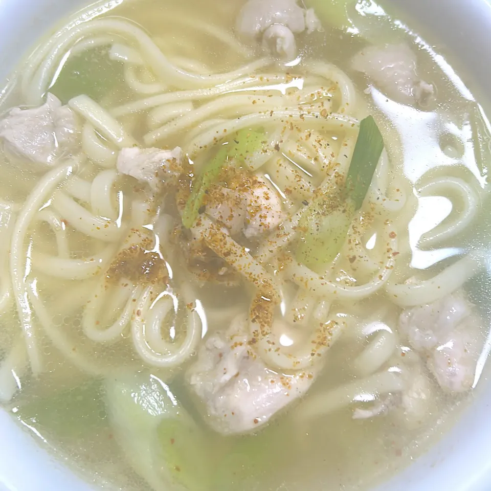 #鶏うどん|トリさん