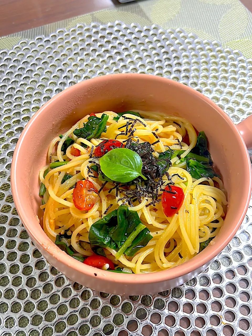 ほうれん草とたらこのパスタ|チャコイブさん