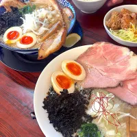 #燕背脂塩ラーメン|𝕜𝕪𝟙𝟘𝟚𝟘𝟙𝟠さん