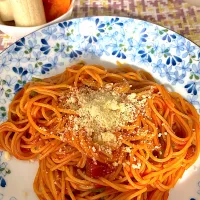 ナポリタンスパゲッティ🍝|🍒ふみりん🍒さん