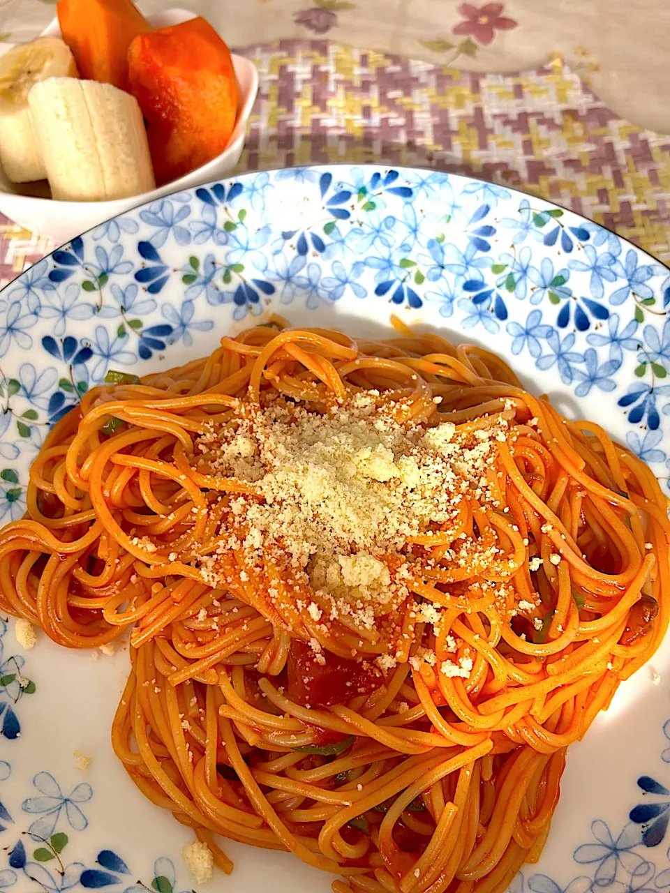 ナポリタンスパゲッティ🍝|🍒ふみりん🍒さん