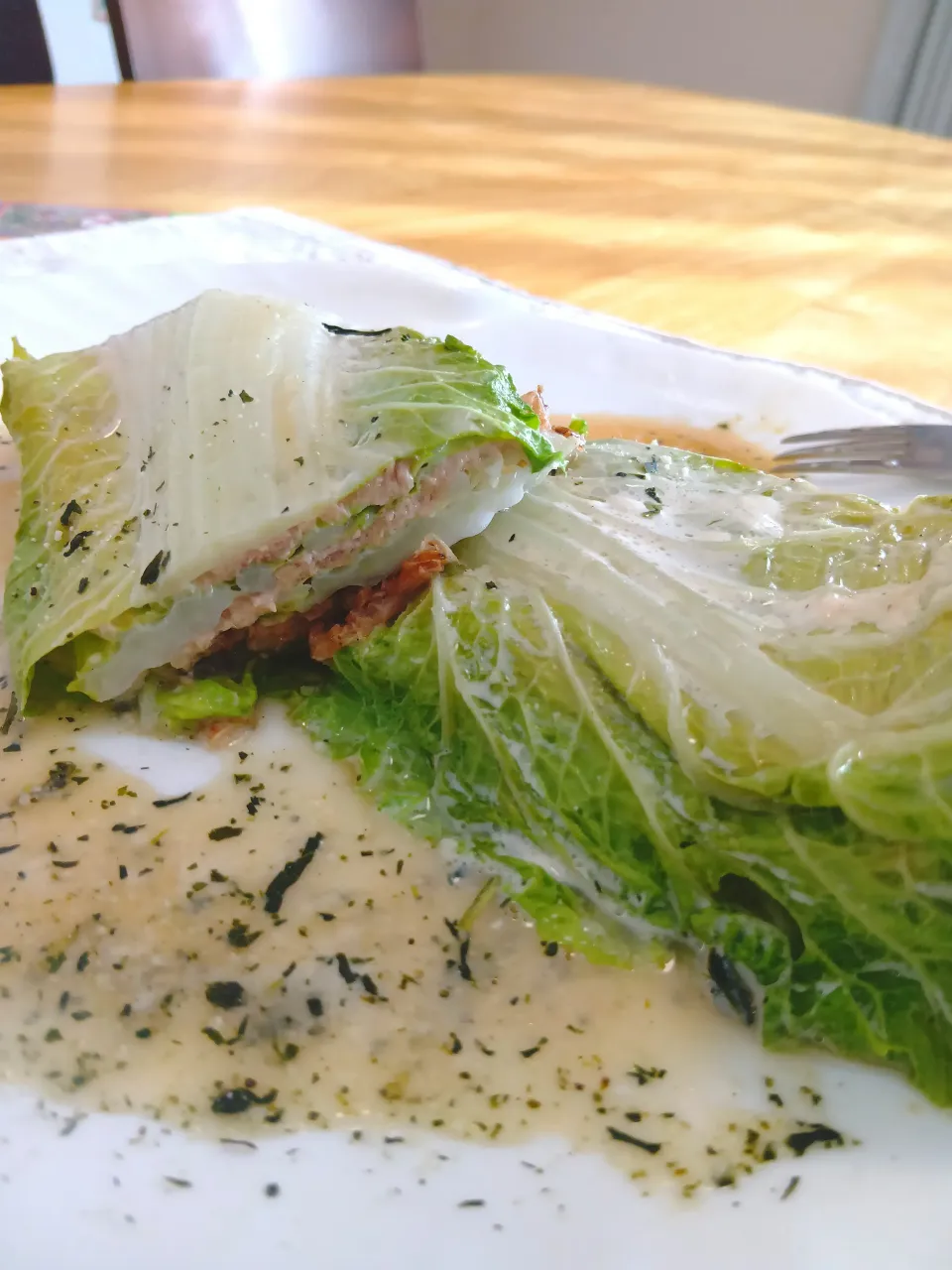 白菜とツナマヨのミルフィーユ|うーくーちゃんさん