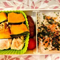 カボチャと豚肉の炒め物❤️旦那さんお弁当❤️|かおるcitronさん