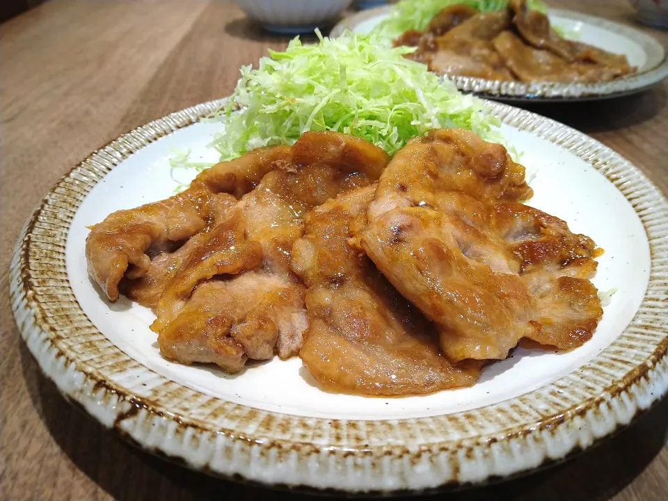 豚の生姜焼き|古尾谷りかこさん