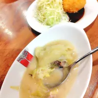 ロールキャベツ　ほたてクリームコロッケ|ろくろさん