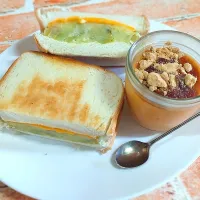 cherry🍒さんのスイートポテトサンド|みったんさん