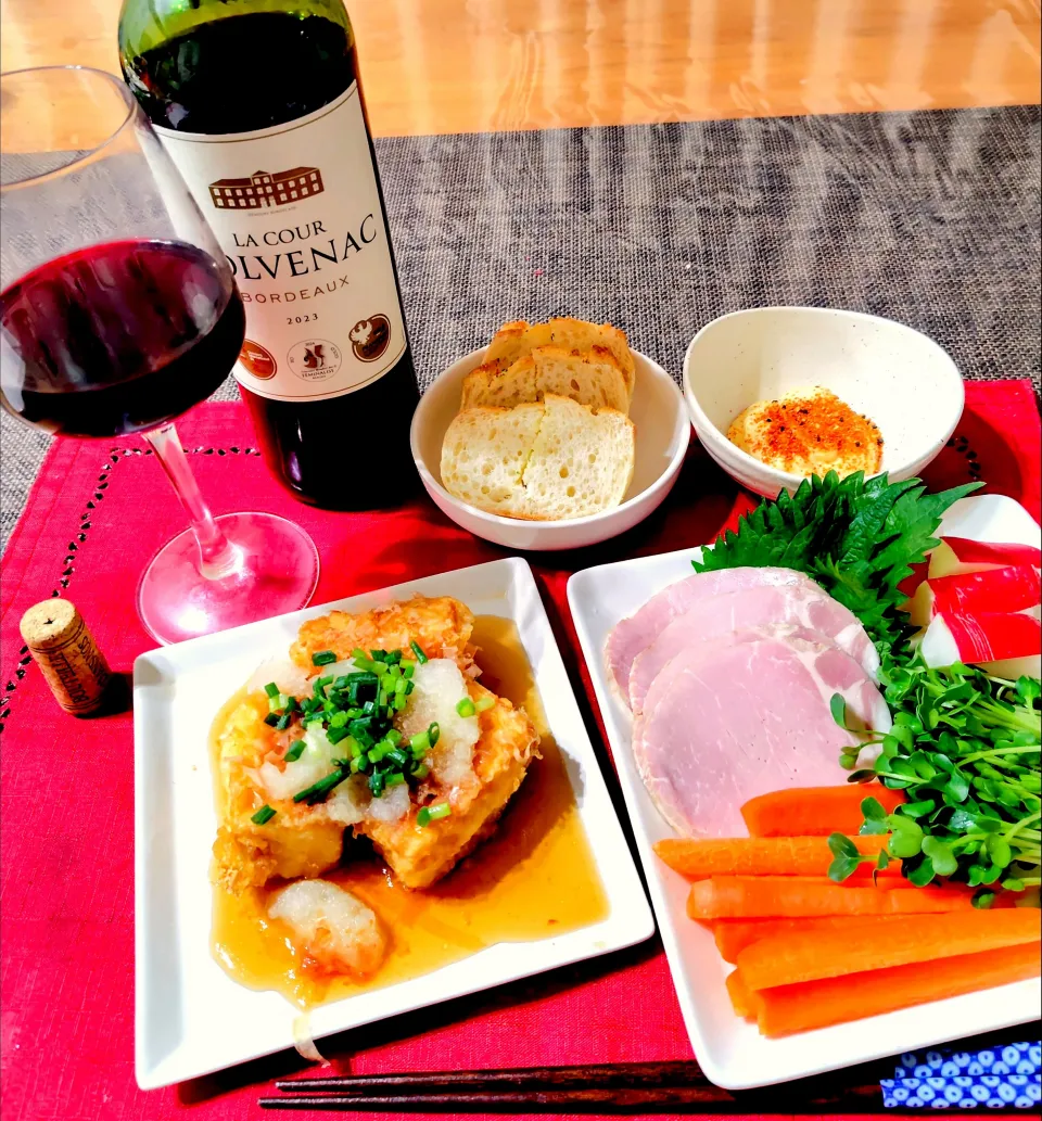 【副菜】揚げだし豆腐|シュビラさん