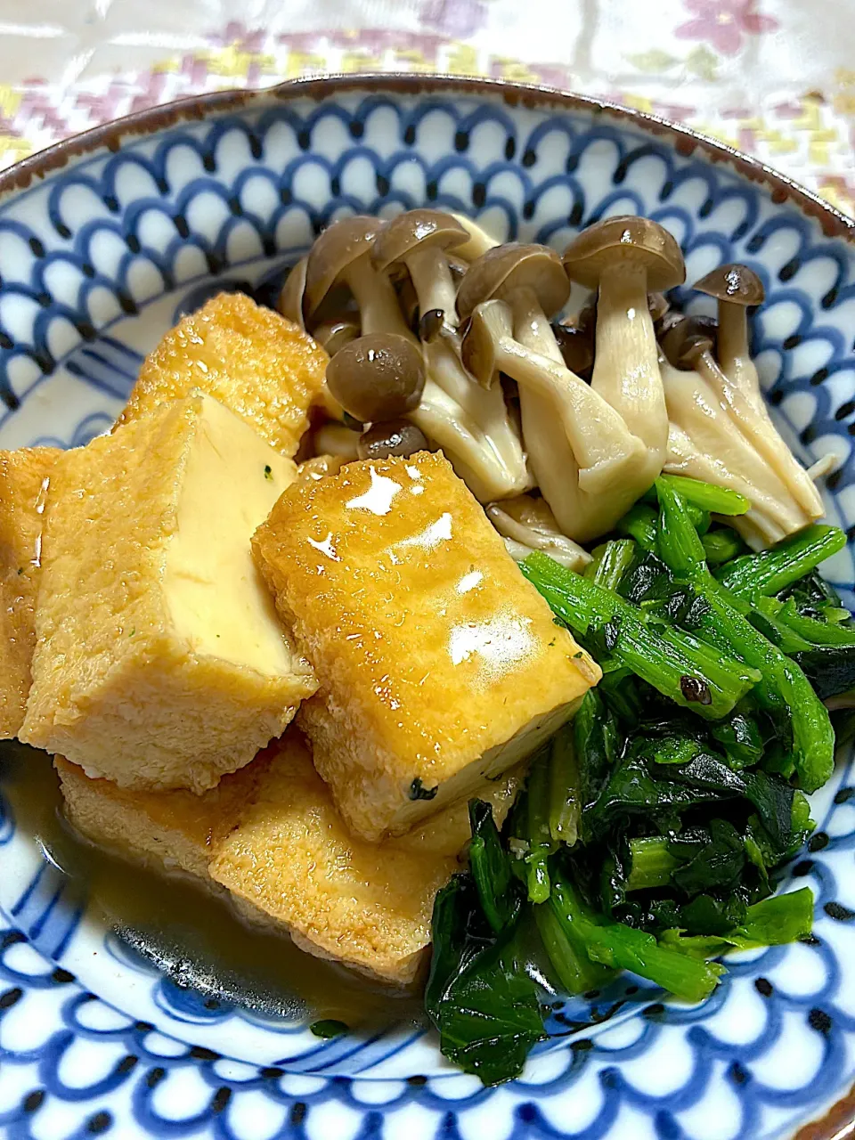 絹揚げとシメジの煮物|🍒ふみりん🍒さん