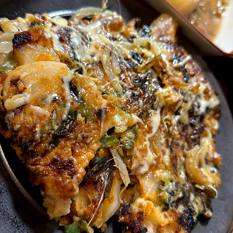 キムチチーズチヂミ|gohan♡さん