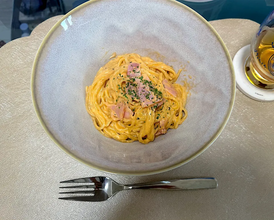 チーズロゼパスタ🍝🧀|S h i z🦋さん