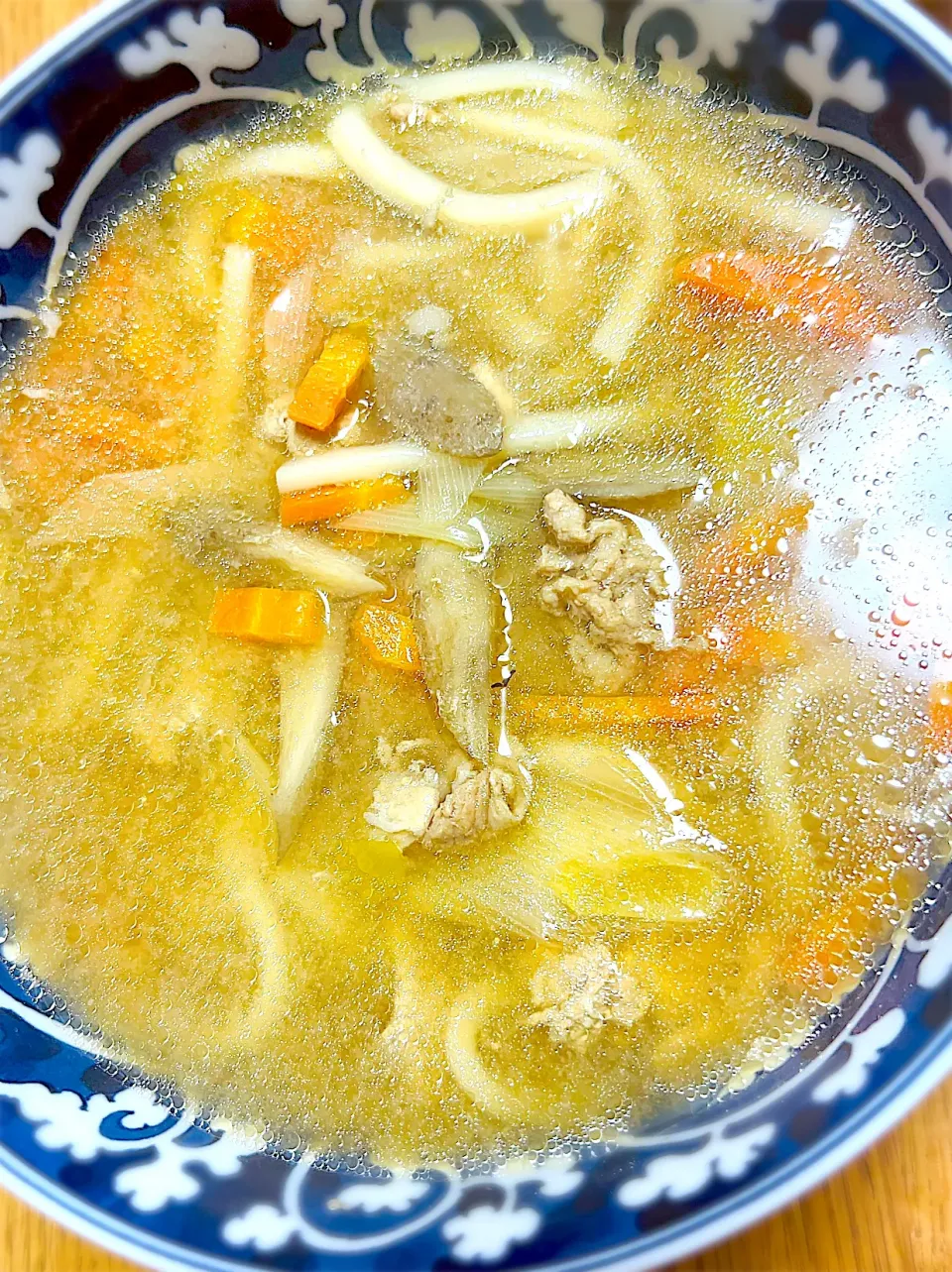 ”豚汁饂飩”＠ かみさん自宅飯　二日目|平大さん