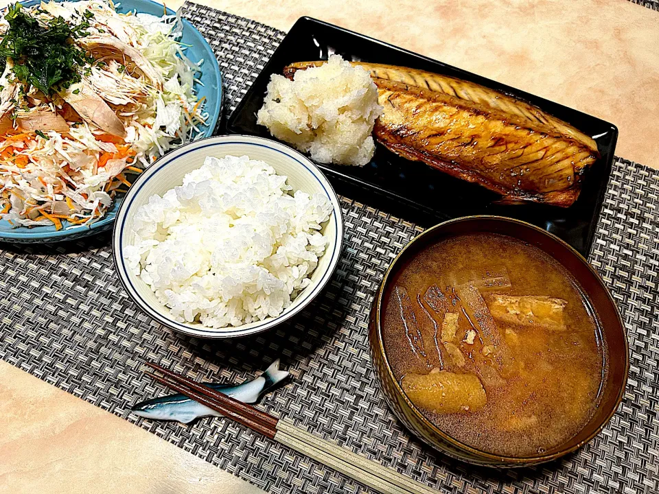 さば✖️ねずみ大根おろし|ぷわこさん