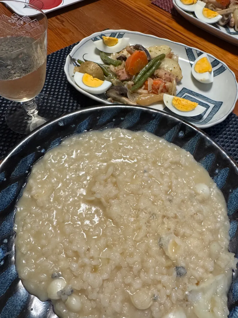 ゆりねとゴルゴンゾーラのリゾット & リオン風ジャガイモ 温サラダ|Seiji Kinoshitaさん