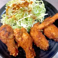 手羽元と手羽先のから揚げ|satoruさん