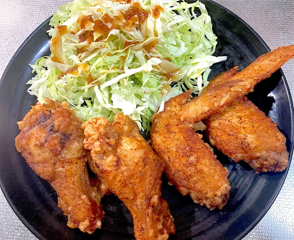 手羽元と手羽先のから揚げ|satoruさん