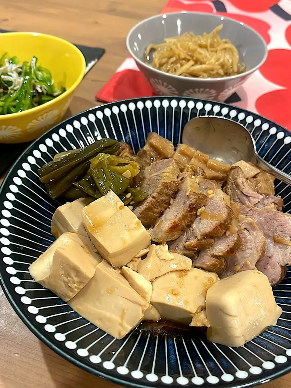 炊飯器で角煮と豆腐|𝕒𝕚. 𝕜𝕠𝕞ᵕ̈*さん