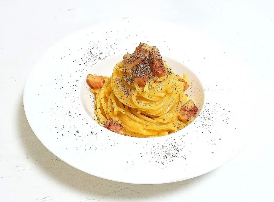 【カルボナーラキング♔】のカルボナーラ🎯（carbonara king）🇮🇹|Falco*さん