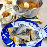 塩サバ&おでん🍢！| Mayumiさん