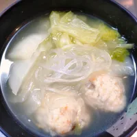 白菜スープつみれ入り|はるみさん