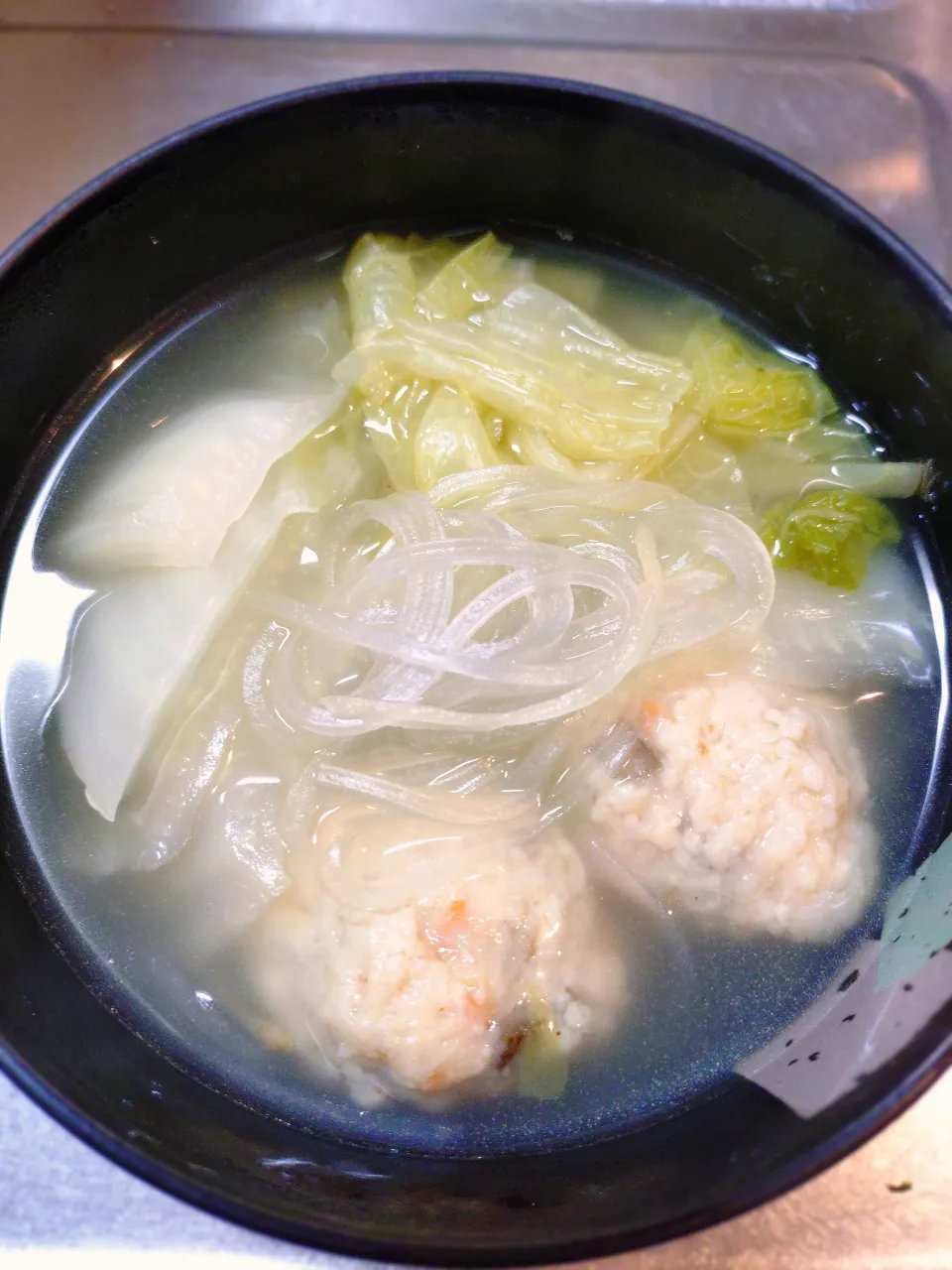 白菜スープつみれ入り|はるみさん