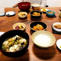 茄子と茗荷の味噌汁、昨日の残り|タロッカ主夫見習いさん