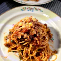 ミートソースパスタ|テケテケさん