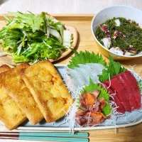 お刺身が食べたい日の晩御飯|みっちょんさん