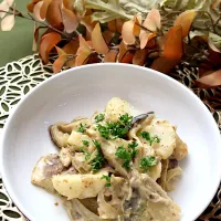 鯖と長芋の味噌クリーム煮|めいめいさん