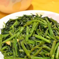 炒空心菜|勁桑さん